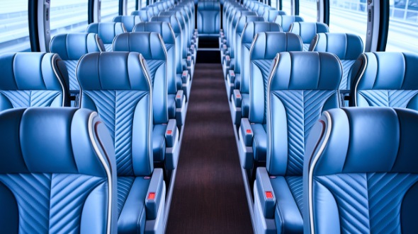 54 passenger charter bus interior springfield