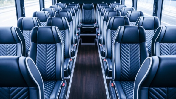springfield 25 passenger minibus inside