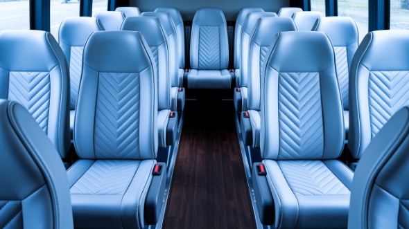 springfield 30 passenger minibus inside