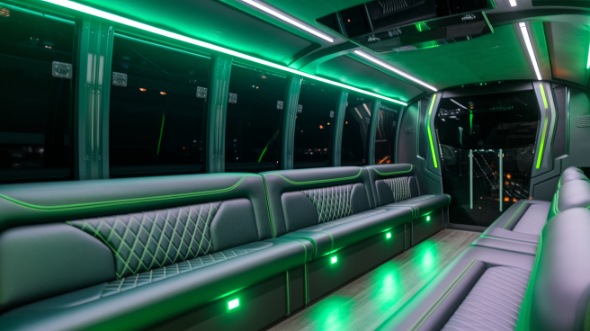 springfield party bus rental inside