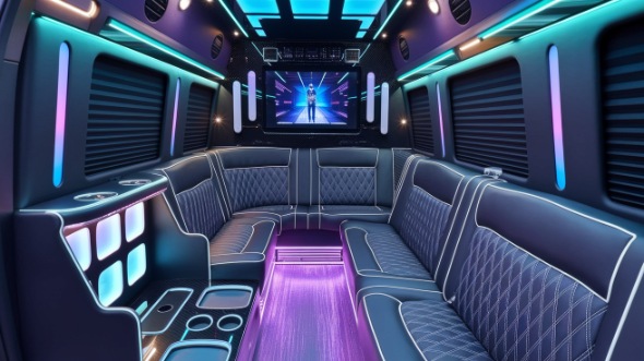 springfield sprinter limo rental inside